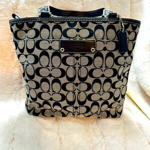 Coach Signature Logo Handbag